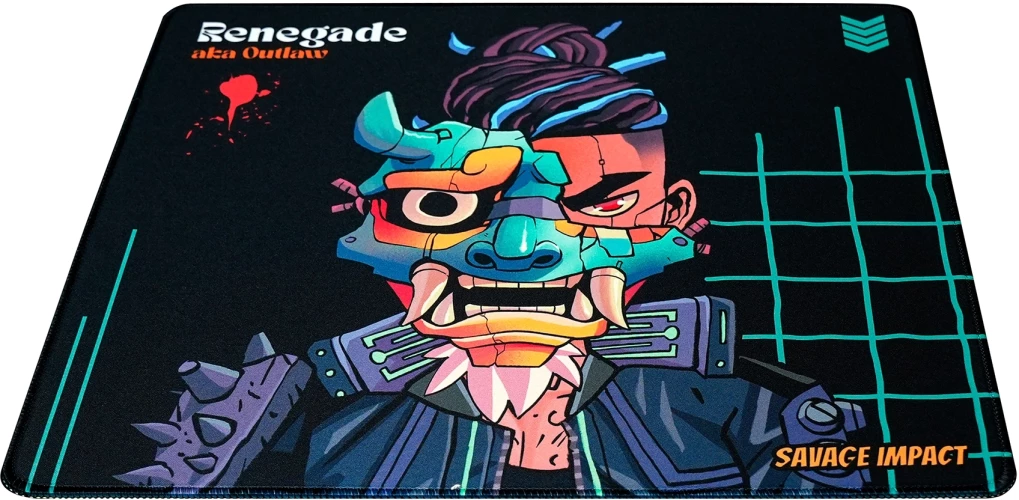 Коврик для мыши A4Tech Bloody BP-45 Renegade Midnight Большой рисунок 400x450x5мм (BP-45)