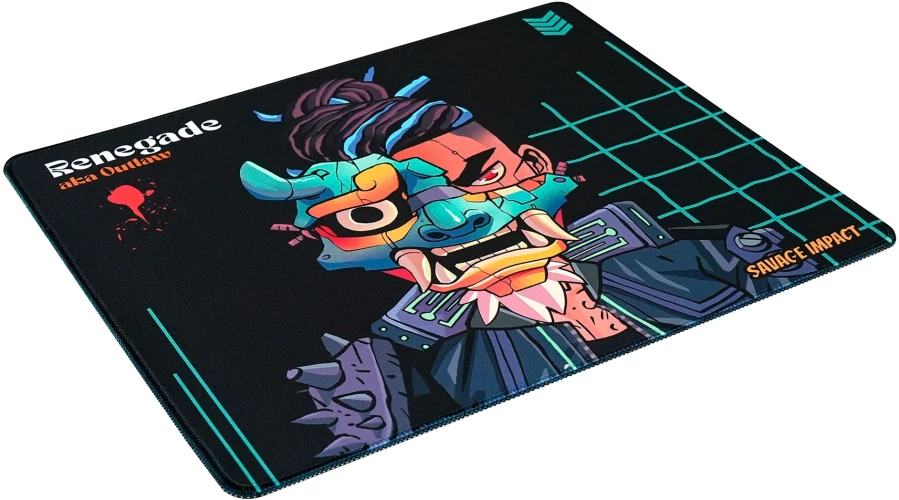 Коврик для мыши A4Tech Bloody BP-45 Renegade Midnight Большой рисунок 400x450x5мм (BP-45)