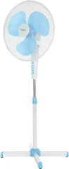 Вентилятор напольный Scarlett SC-SF111B29 45Вт скоростей:3 белый/голубой