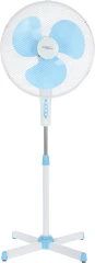 Вентилятор напольный Scarlett SC-SF111B29 45Вт скоростей:3 белый/голубой