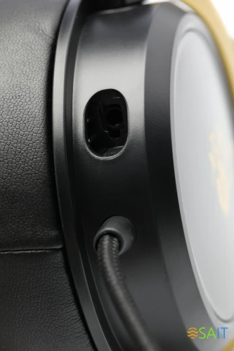 Наушники с микрофоном A4Tech Bloody M590i желтый/серый 1м мониторные USB оголовье (M590I SPORTS LIME)