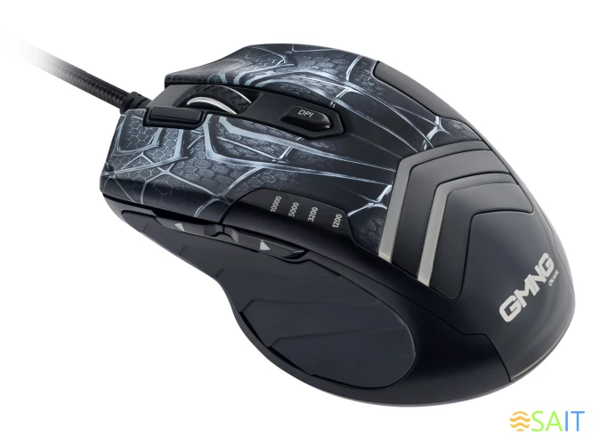 Мышь GMNG XM007 черный/серый оптическая 10000dpi USB для ноутбука 7but