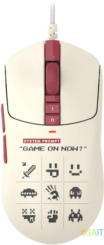 Мышь A4Tech Bloody W72 Ultra Pixels Red рисунок/бежевый/красный оптическая 20000dpi USB 6but (W72 ULTRA)