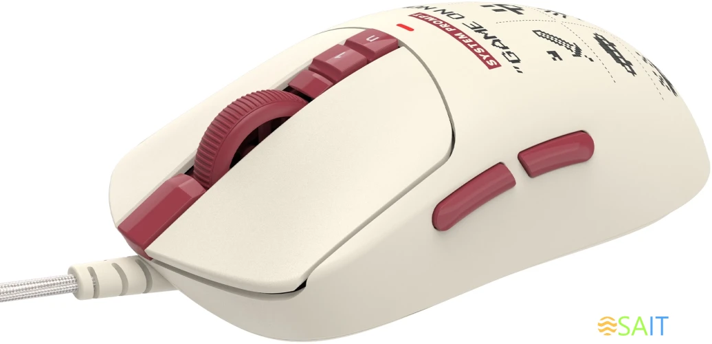 Мышь A4Tech Bloody W72 Ultra Pixels Red рисунок/бежевый/красный оптическая 20000dpi USB 6but (W72 ULTRA)