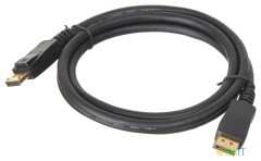 Кабель аудио-видео Buro V1.4 DisplayPort (m)/DisplayPort (m) 1.5м. черный (BHP-DPP-1.4-1.5)