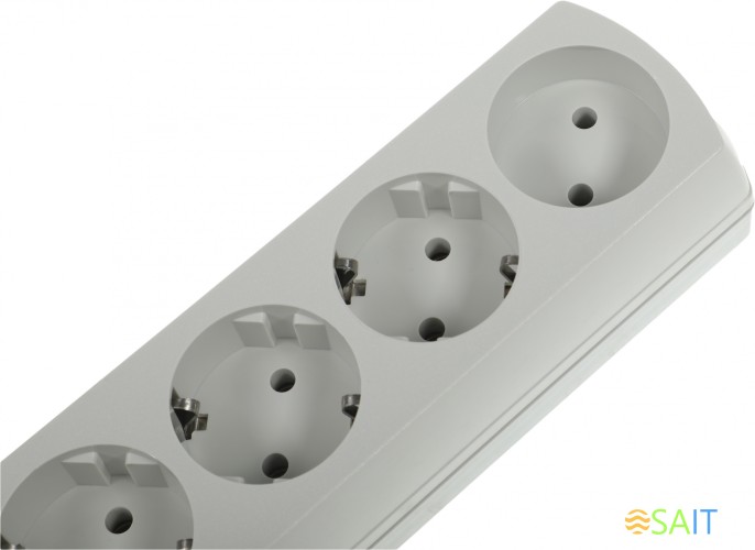 Сетевой фильтр Most LRG 1.6м (6 розеток) белый (пакет ПЭ)