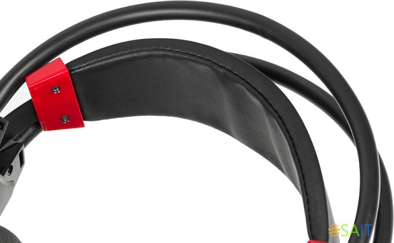 Наушники с микрофоном A4Tech Bloody G300 черный/красный 1.8м мониторные оголовье (G300 BLACK+RED)