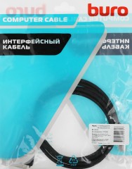 Кабель аудио-видео Buro 1.1v miniDisplayport (m)/DVI-D (Dual Link) (m) 2м. позолоч.конт. черный (BHP MDPP-DVI-2)