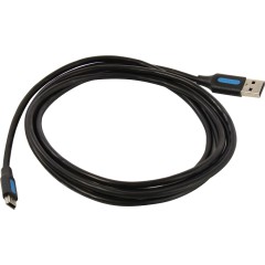 Кабель Vention USB 2.0 AM/mini B 5pin - 2м Кабель Vention USB 2.0 AM/mini-B - 2 м (COMBH)
