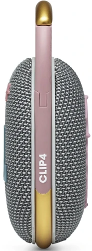 Колонка порт. JBL Clip 4 серый 5W 1.0 BT 15м 500mAh (JBLCLIP4GRY)