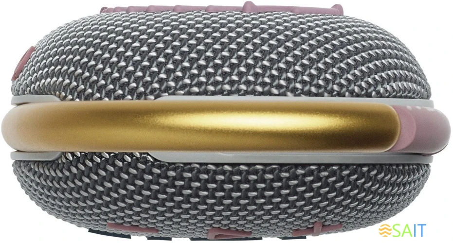 Колонка порт. JBL Clip 4 серый 5W 1.0 BT 15м 500mAh (JBLCLIP4GRY)