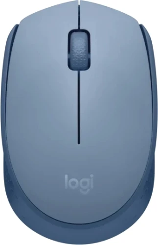 Мышь Logitech M171 голубой оптическая 1000dpi беспров. USB для ноутбука 2but (910-006866)