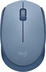 Мышь Logitech M171 голубой оптическая 1000dpi беспров. USB для ноутбука 2but (910-006866)
