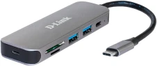 Разветвитель USB 3.0 D-Link DUB-2325 3порт. черный (DUB-2325/A2A)