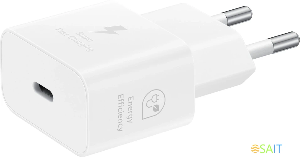 Сетевое зар./устр. Samsung EP-T2510 25W 3A (PD) USB Type-C белый (EP-T2510NWEGWW)