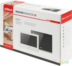 Видеодомофон Dahua DHI-VTH5321GB-W черный