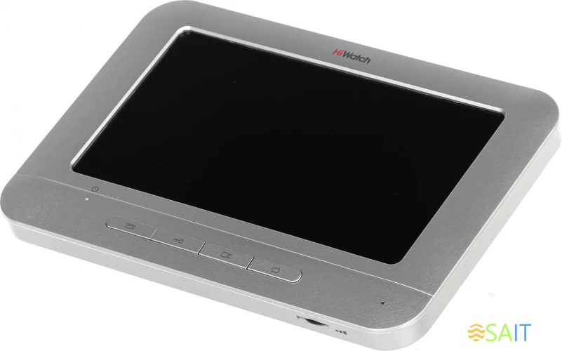 Видеодомофон HiWatch DS-D100MF белый