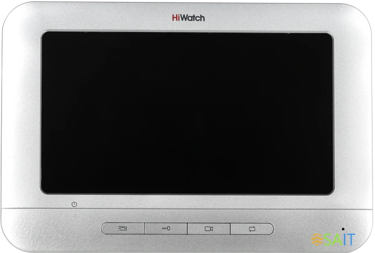 Видеодомофон HiWatch DS-D100MF белый