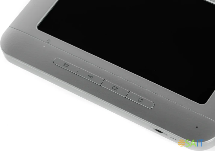 Видеодомофон HiWatch DS-D100MF белый