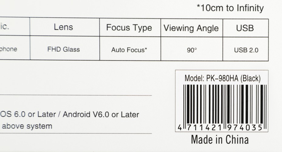Камера Web A4Tech PK-980HA черный 2Mpix (1920x1080) USB3.0 с микрофоном