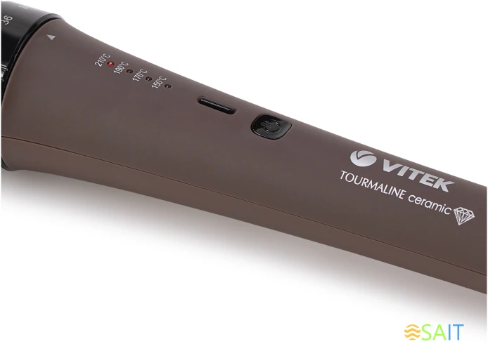 Щипцы Vitek VT-2521 70Вт макс.темп.:210С покрытие:титаново-турмалиновое