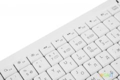 Клавиатура A4Tech Fstyler FBK11 белый/серый USB беспроводная BT/Radio slim (FBK11 WHITE)