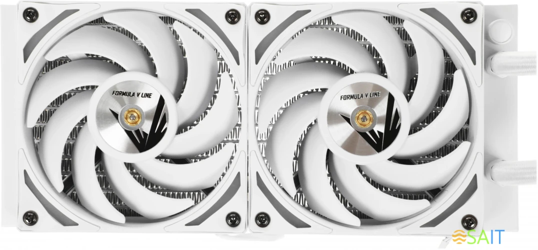 Система водяного охлаждения Formula Oasis L240 ARGB Soc-AM5/AM4/1200/2066/1700/1851 белый 4-pin 1-27.2dB Al+Cu 310W Ret (OASIS L240 ARGB WH)