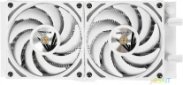 Система водяного охлаждения Formula Oasis L240 ARGB Soc-AM5/AM4/1200/2066/1700/1851 белый 4-pin 1-27.2dB Al+Cu 310W Ret (OASIS L240 ARGB WH)