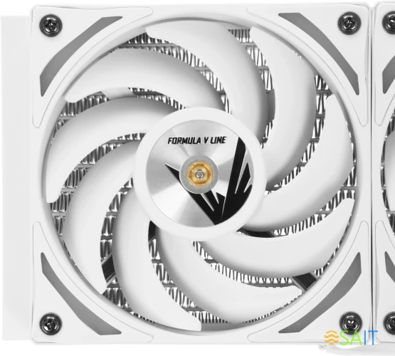 Система водяного охлаждения Formula Oasis L240 ARGB Soc-AM5/AM4/1200/2066/1700/1851 белый 4-pin 1-27.2dB Al+Cu 310W Ret (OASIS L240 ARGB WH)