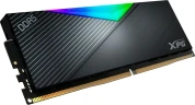 Память DDR5 2x32GB 6400MHz A-Data AX5U6400C3232G-DCLARBK XPG Lancer RGB RTL Gaming PC5-51200 CL32 DIMM 288-pin 1.35В kit dual rank с радиатором Ret