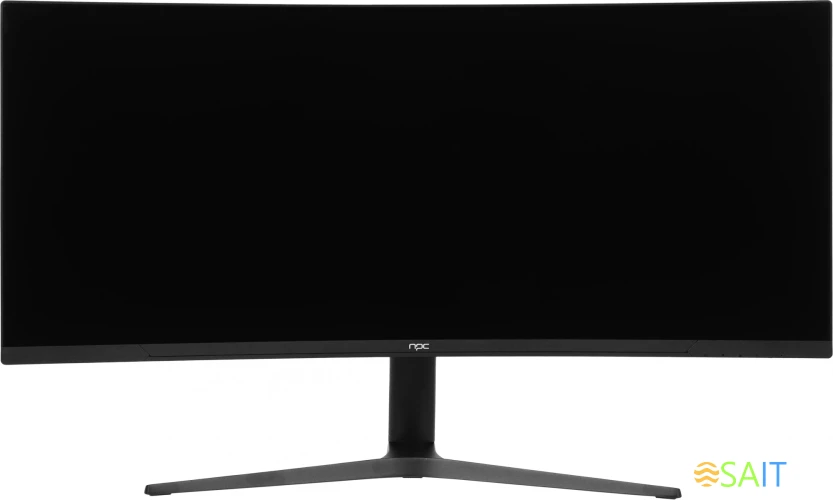 Монитор NPC 34" MP3414 черный VA LED 21:9 HDMI M/M матовая HAS Piv 3000:1 250cd 178гр/178гр 3440x1440 165Hz G-Sync FreeSync DP 2K 9кг