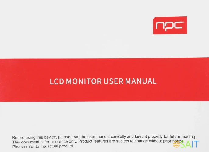 Монитор NPC 34" MP3414 черный VA LED 21:9 HDMI M/M матовая HAS Piv 3000:1 250cd 178гр/178гр 3440x1440 165Hz G-Sync FreeSync DP 2K 9кг