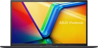 Ноутбук Asus VivoBook 17X K3704VA-AU051 Core i5 13500H 16Gb SSD512Gb Intel Iris Xe graphics 17.3" IPS FHD (1920x1080) без ОС black WiFi BT Cam (90NB1091-M00210)