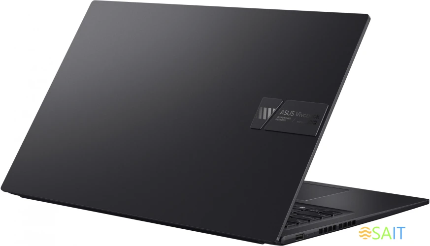 Ноутбук Asus VivoBook 17X K3704VA-AU051 Core i5 13500H 16Gb SSD512Gb Intel Iris Xe graphics 17.3" IPS FHD (1920x1080) без ОС black WiFi BT Cam (90NB1091-M00210)