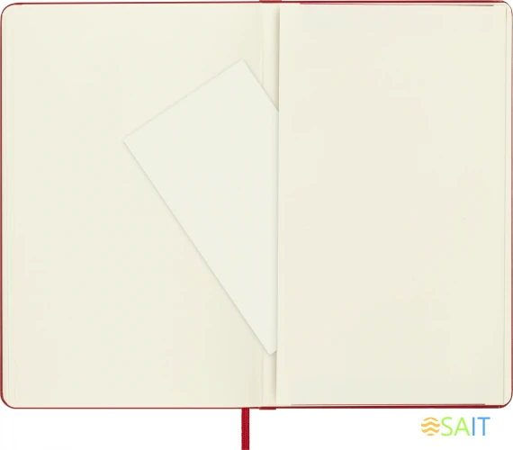 Блокнот Moleskine CLASSIC QP062R Large 130х210мм 240стр. нелинованный твердая обложка красный