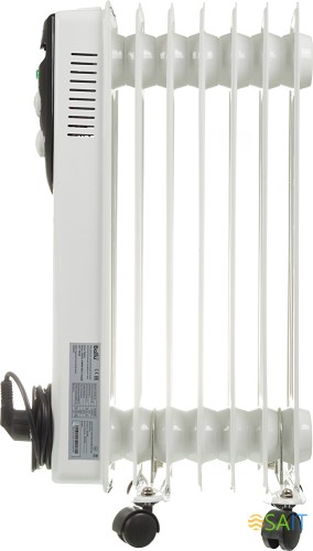 Радиатор масляный Ballu Classic BOH/CL-07WRN 1500Вт белый/черный