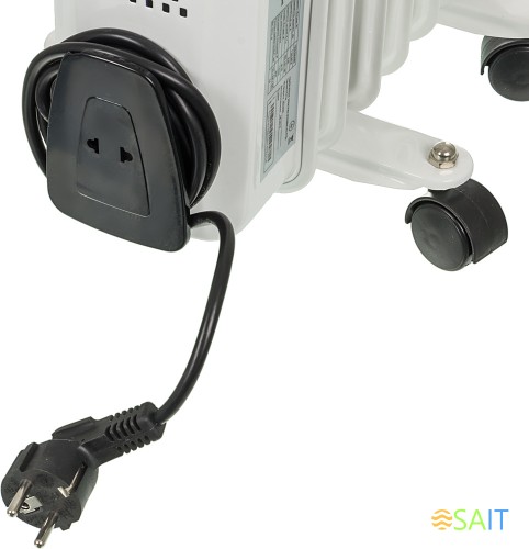 Радиатор масляный Ballu Classic BOH/CL-07WRN 1500Вт белый/черный