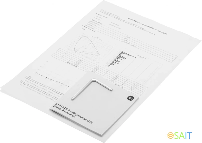 Монитор Xiaomi 27" Monitor G27i черный IPS LED 16:9 HDMI матовая 250cd 178гр/178гр 1920x1080 165Hz FreeSync Premium DP FHD 3.6кг
