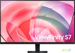 Монитор Samsung 32&quot; ViewFinity S7 S32D700EAIXCI черный VA LED 5ms 16:9 HDMI матовая Piv 350cd 178гр/178гр 3840x2160 60Hz DP 4K 5.9кг