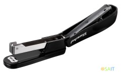 Степлер Silwerhof 24/6 (20листов) черный 50скоб пластик закрытый коробка