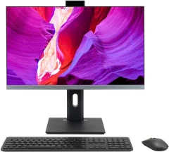 Моноблок Digma Pro Unity 23.8" Full HD i5 13500HX (2.5) 16Gb SSD512Gb UHDG 730 CR Windows 11 Pro GbitEth WiFi BT 90W клавиатура мышь Cam серый/черный 1920x1080