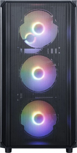 Корпус Accord 3602 черный без БП ATX 4x120mm 6x140mm 3x200mm 2xUSB3.0 audio bott PSU