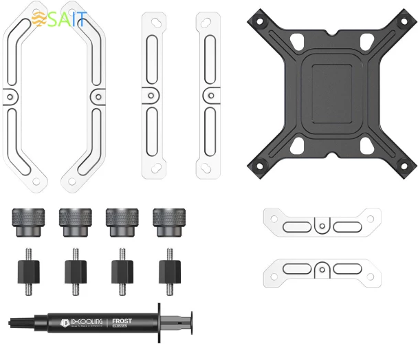 Система водяного охлаждения ID-Cooling FX240 Inf ARGB Soc-AM5/AM4/1200/1700/1851 белый 4-pin 27.2dB Al+Cu 300W Ret (FX240 INF WHITE)
