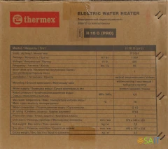 Водонагреватель Thermex H 10 O (pro) 1.5кВт 10л электрический настенный/белый