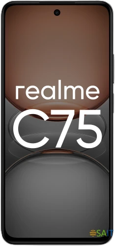 Смартфон Realme RMX3941 C75 128Gb 8Gb черный моноблок 3G 4G 2Sim 6.72" 1080x2400 Android 14 50Mpix 802.11 a/b/g/n/ac NFC GPS GSM900/1800 GSM1900 A-GPS microSD max2048Gb