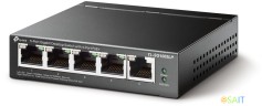 Коммутатор TP-Link TL-SG1005LP (L2) 5x1Гбит/с 4PoE+ 40W неуправляемый