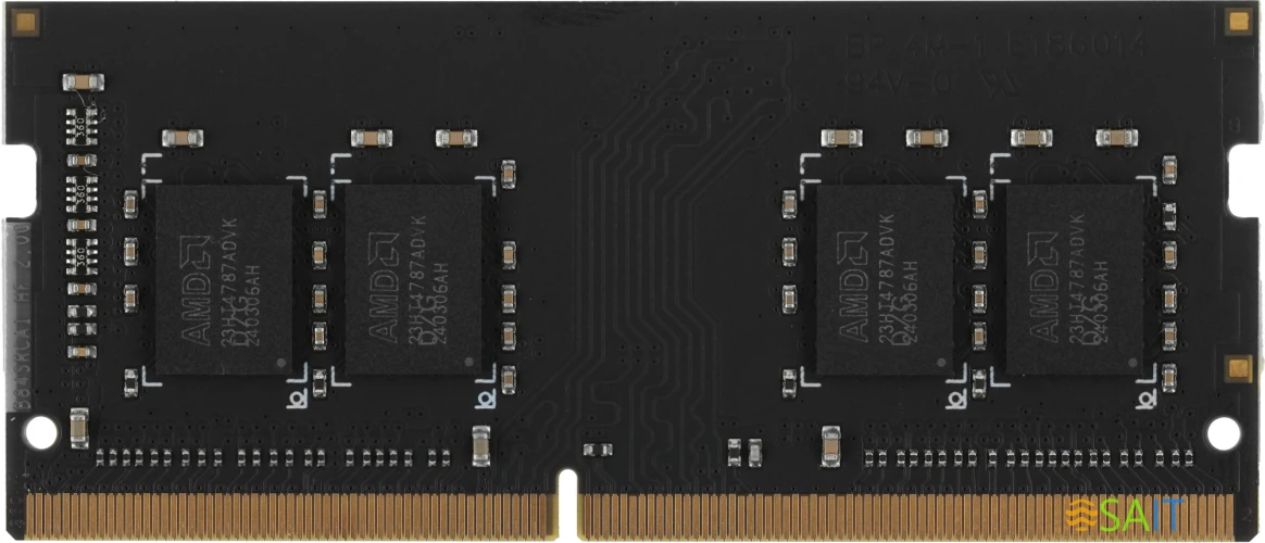 Память DDR4 4Gb 2666MHz AMD R744G2606S1S-U Radeon R7 Performance Series RTL PC4-21300 CL16 SO-DIMM 260-pin 1.2В Ret