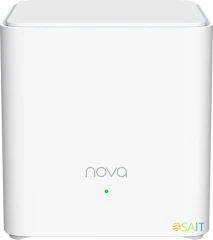 Бесшовный Mesh роутер Tenda EX3 (EX3(2-PACK)) AX1500 10/100/1000BASE-TX белый (упак.:2шт)