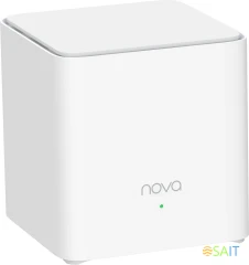 Бесшовный Mesh роутер Tenda EX3 (EX3(2-PACK)) AX1500 10/100/1000BASE-TX белый (упак.:2шт)