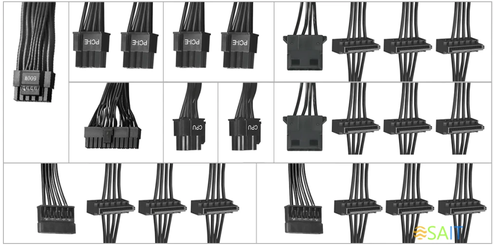 Блок питания Bloody ATX 1250W BD-PS1250P 80+ platinum (20+4pin) APFC 140mm fan 12xSATA Cab Manag RTL